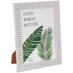 Фоторамка 15*20см «Неаполь» серебро, пластик