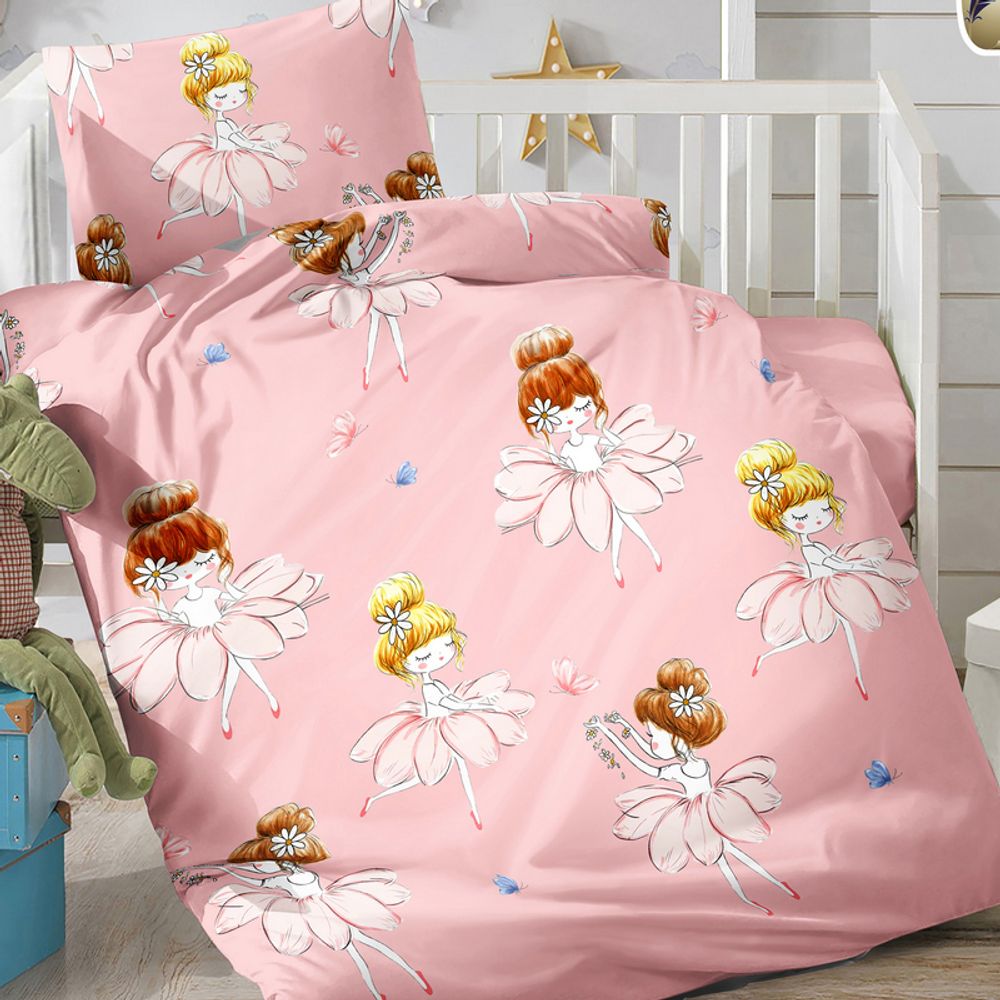 Комплект постельного белья &quot;РУ. BABY ИВТЕКС&quot; дизайн: D-039, поплин, 100% хлопок.