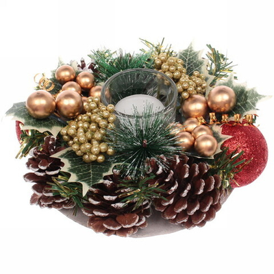 Подсвечник «Зимний вечер» 16 см