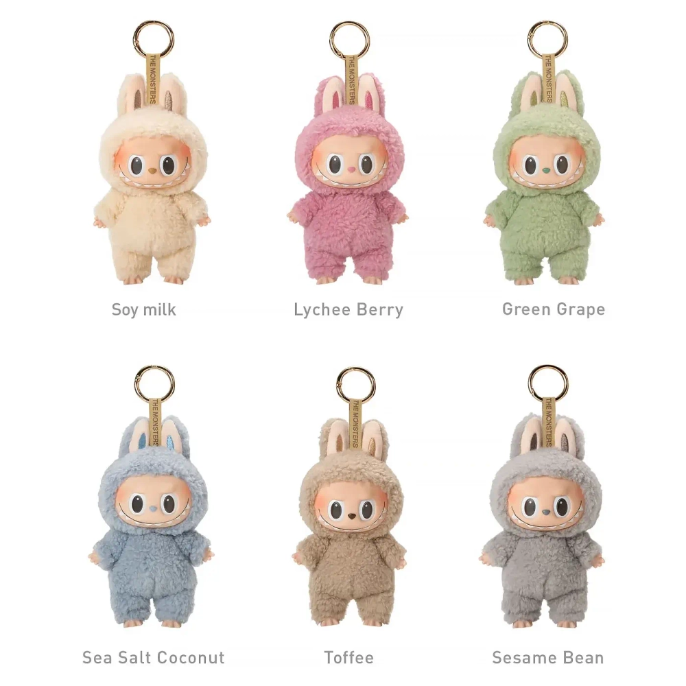 Exciting Macaron Vinyl-Plush Pendant Blind Box (случайный цвет)