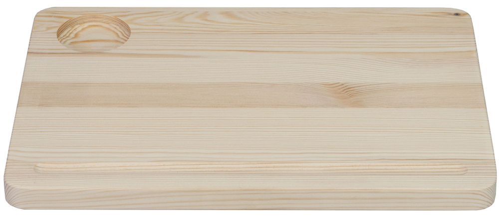 Доски разделочные деревянные Лауро - набор на подставке 3 шт, из массива сосны, для кухни
