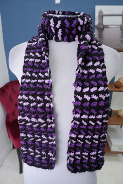 Шарф вязаный