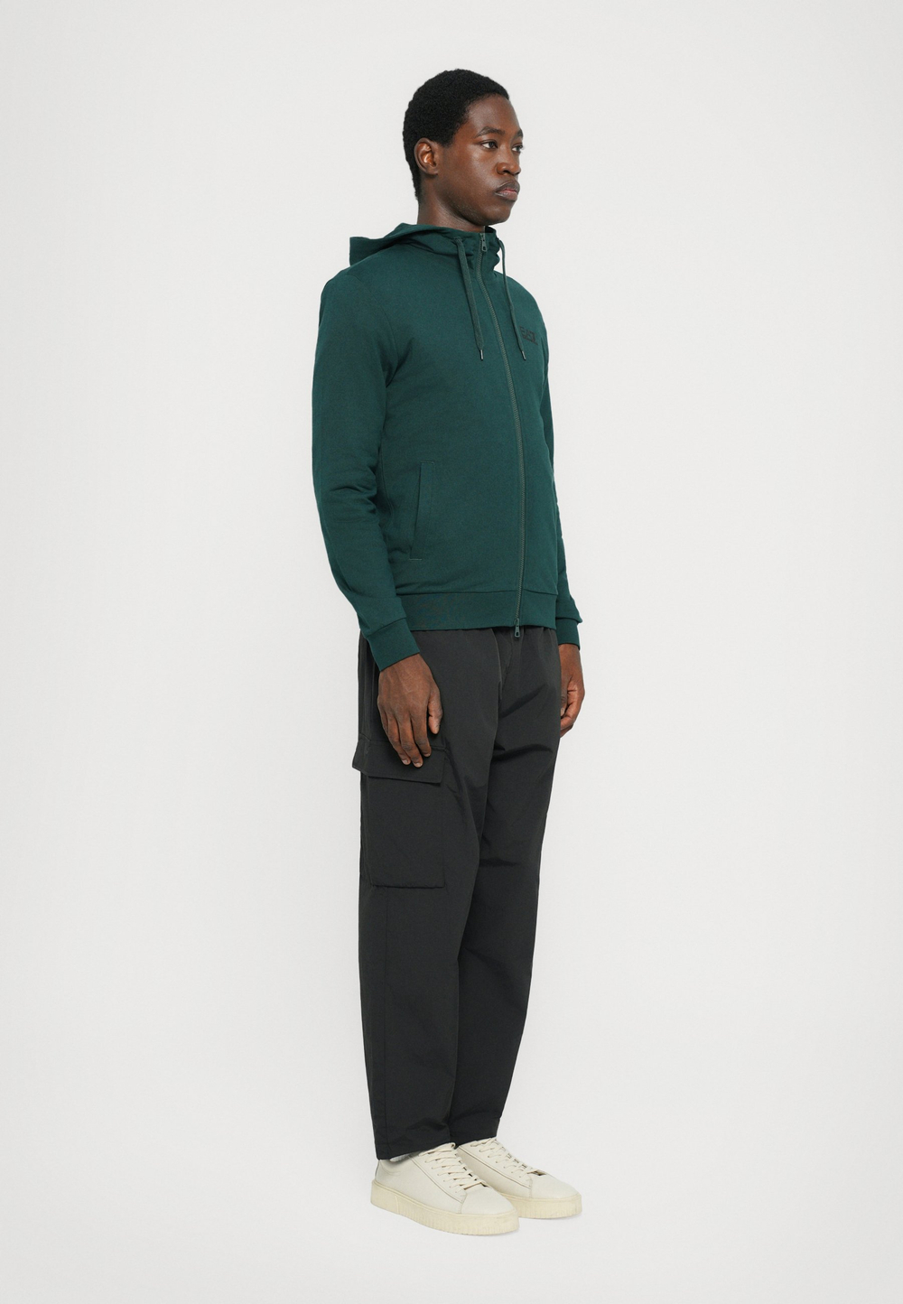 EA7 Emporio Armani UNISEX - Толстовка на молнии - Зелёный