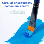 Набор кистей DELI "Finenolo", нейлон, 6 штук в уп.,  №4, 6, 8