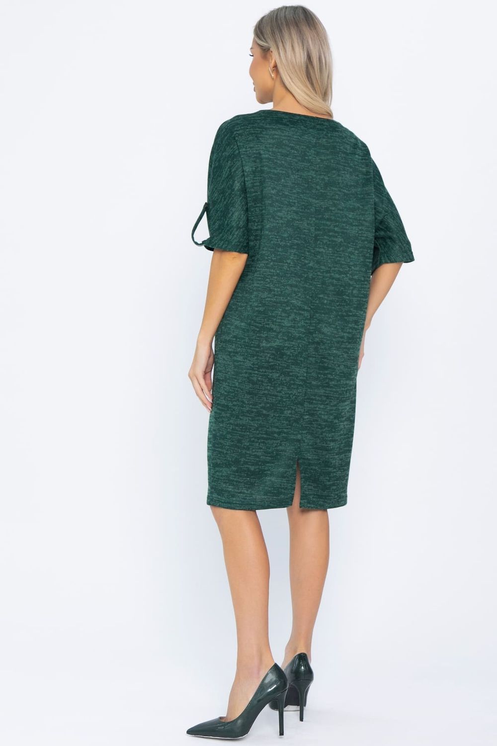 Платье трикотажное Кайла (зеленое) П14587-10М LT Collection