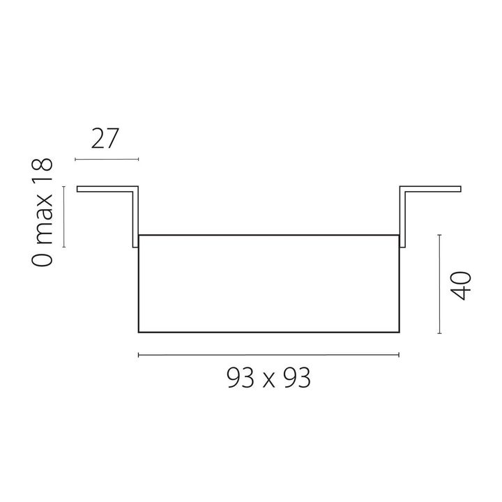 Комплект со светильником Lightstar Domino Quad (214510+214507+214007) G214507BMOD