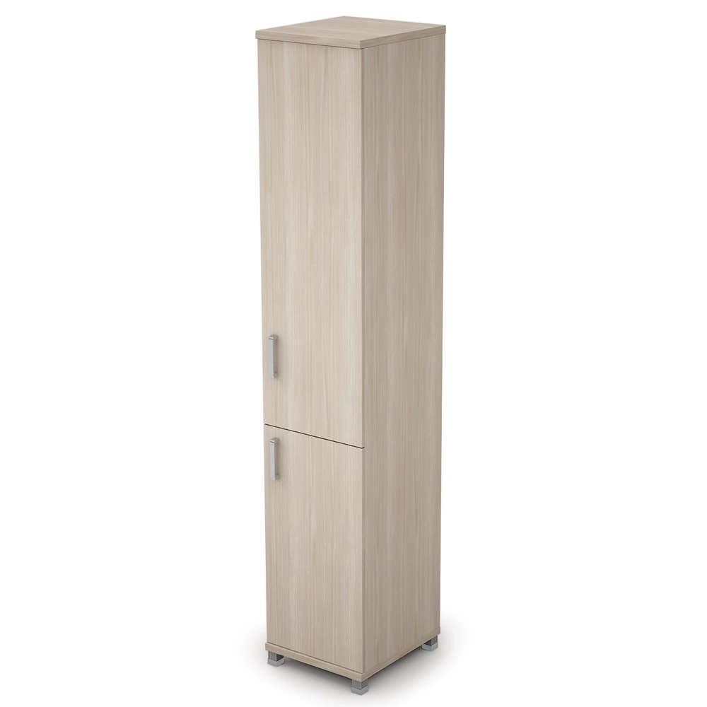 Шкаф узкий высокий с 2 комплектами дверей (задняя стенка ЛДСП) АВАНС (AVANCE)