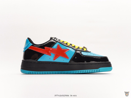 Кроссовки Marvel x Bape STA Low "Black Widow"