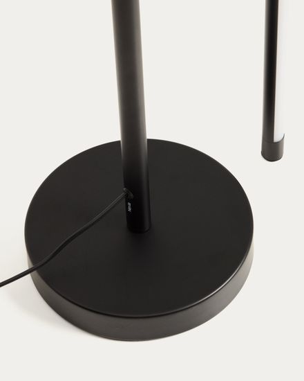 Напольный светильник Bow из черного алюминия