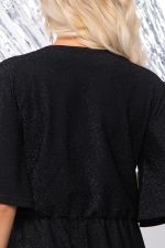 Комбинезон Клео (мерцающий черный) К12062 LT Collection