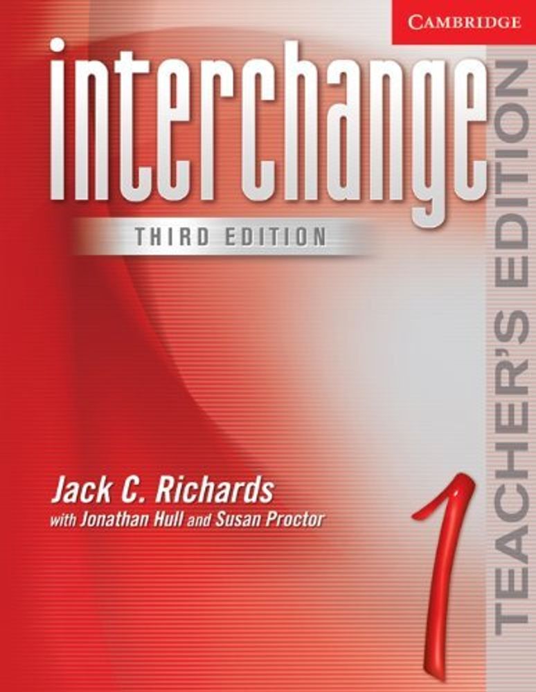 Interchange Teacher&#39;s Edition 1
