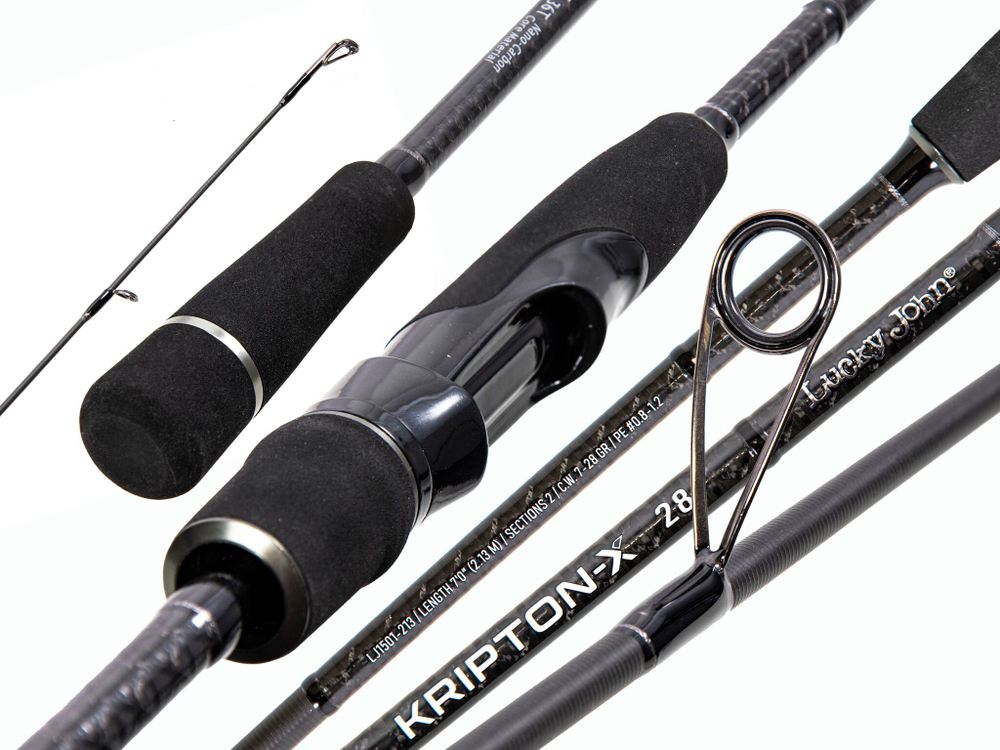 Спиннинг Lucky John Kripton-X 28 7`0" / 213 см, 7-28 г