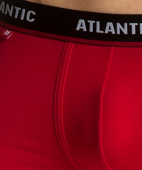 Трусы мужские боксеры (3шт), Atlantic 3MH-042, черные + графит + красные
