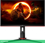 Монитор AOC Q24G2A/BK черный/красный