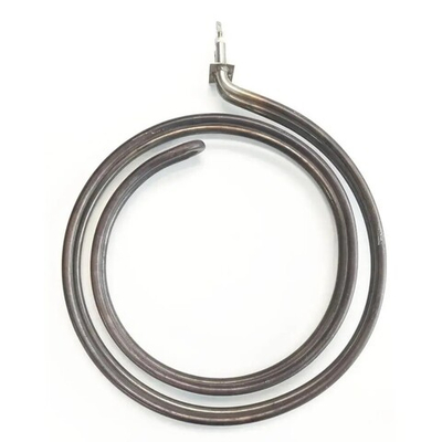 ТЭН для нагревателей и тепловых пушек 3 кВт (3000 Вт), 220 В, круглый d 300 мм, с контактами