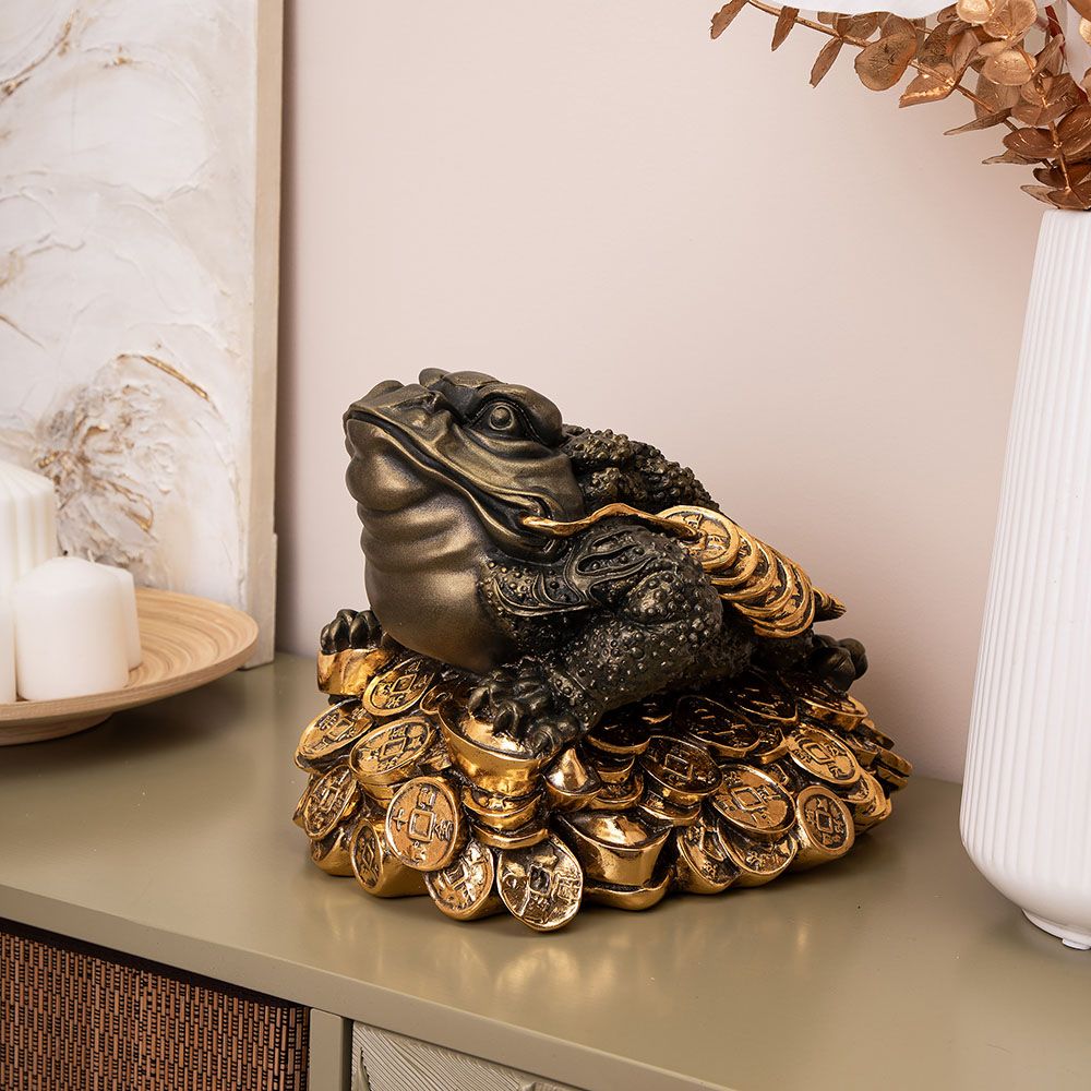 Статуэтка Символ Достатка и благополучия большой Бронза