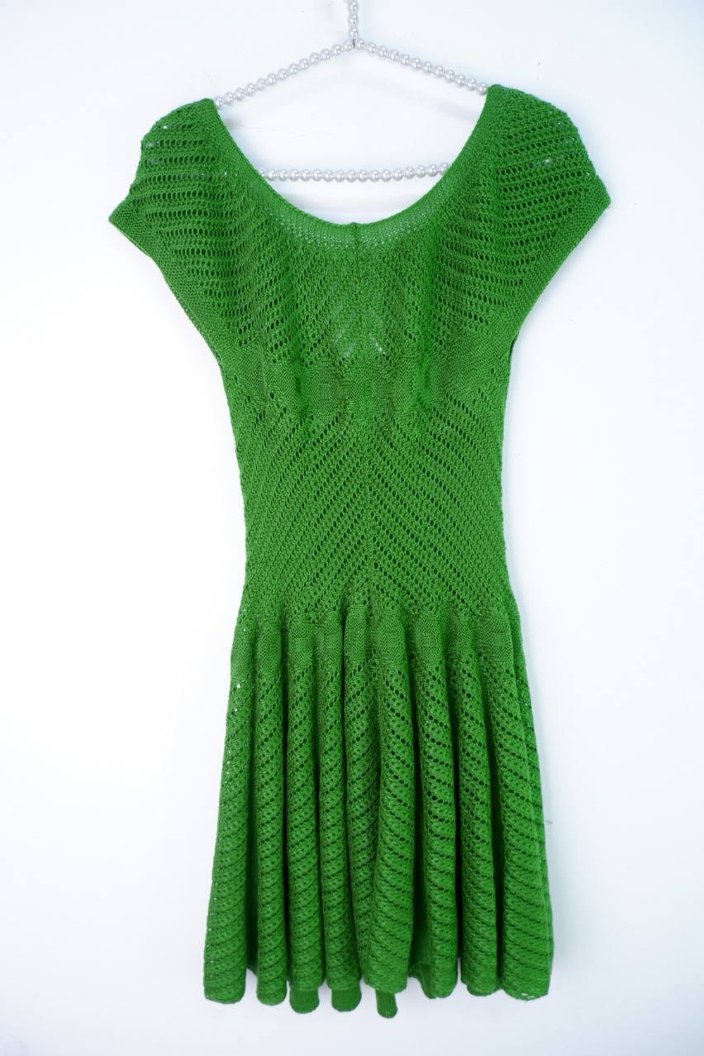 Платье вязаное, визуально 44 размер