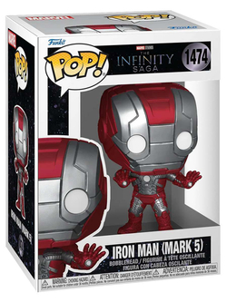 Фигурка Funko POP! Bobble Marvel Infinity Saga Iron Man 2 Iron Man (Mark 5) (1474) 83789