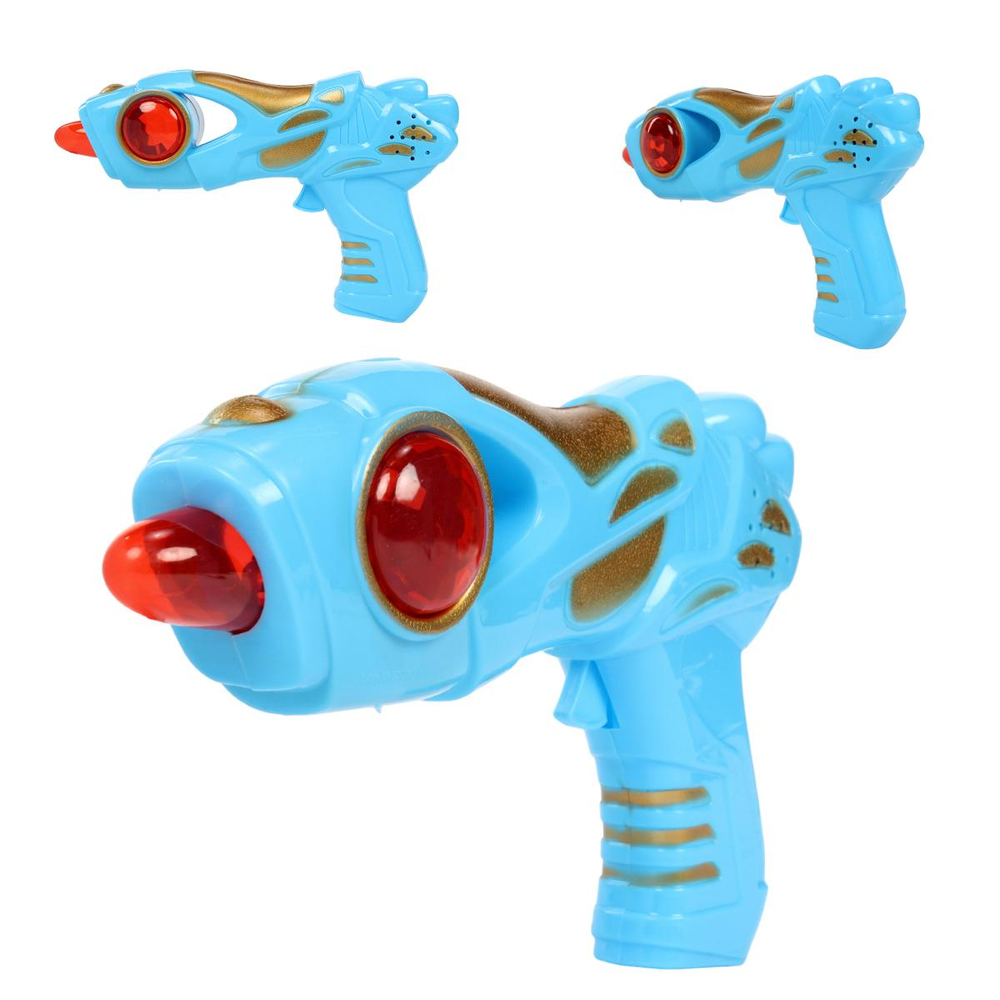 Пистолет на батарейках 20см, пакет 8813-32