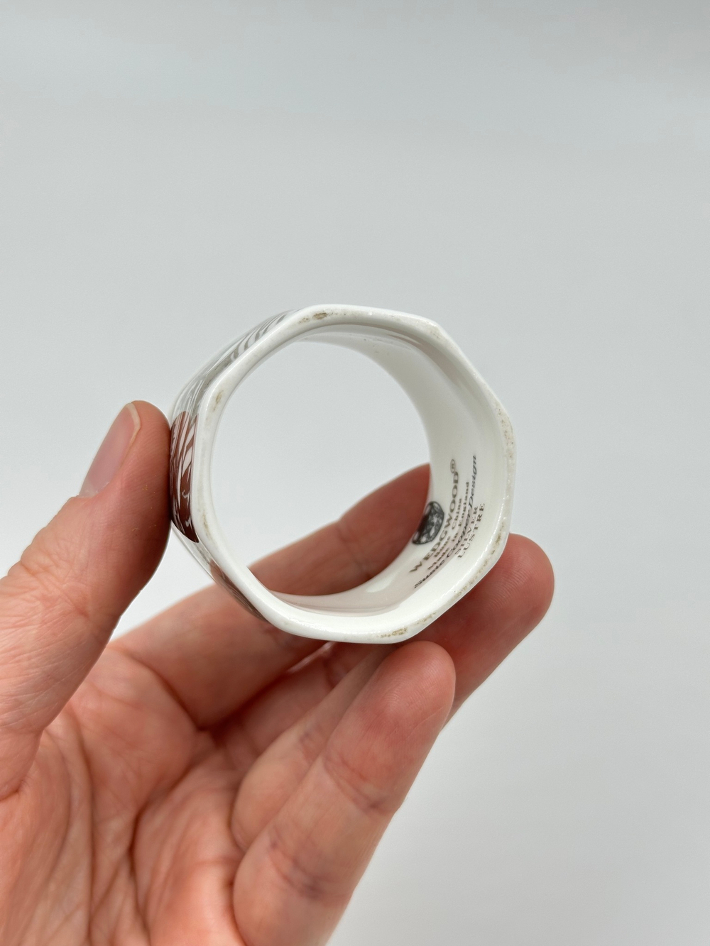 Кольцо для салфетки Wedgwood, Silver Lustre