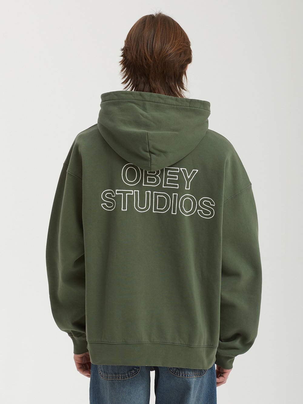 Мужская Толстовка Obey Studios Faded