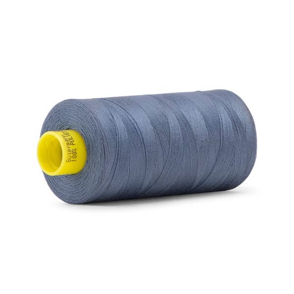 Нитка Gutermann Mara 120 (1000 метров), 1 кат., универсальная | 112 серо-синий джинс