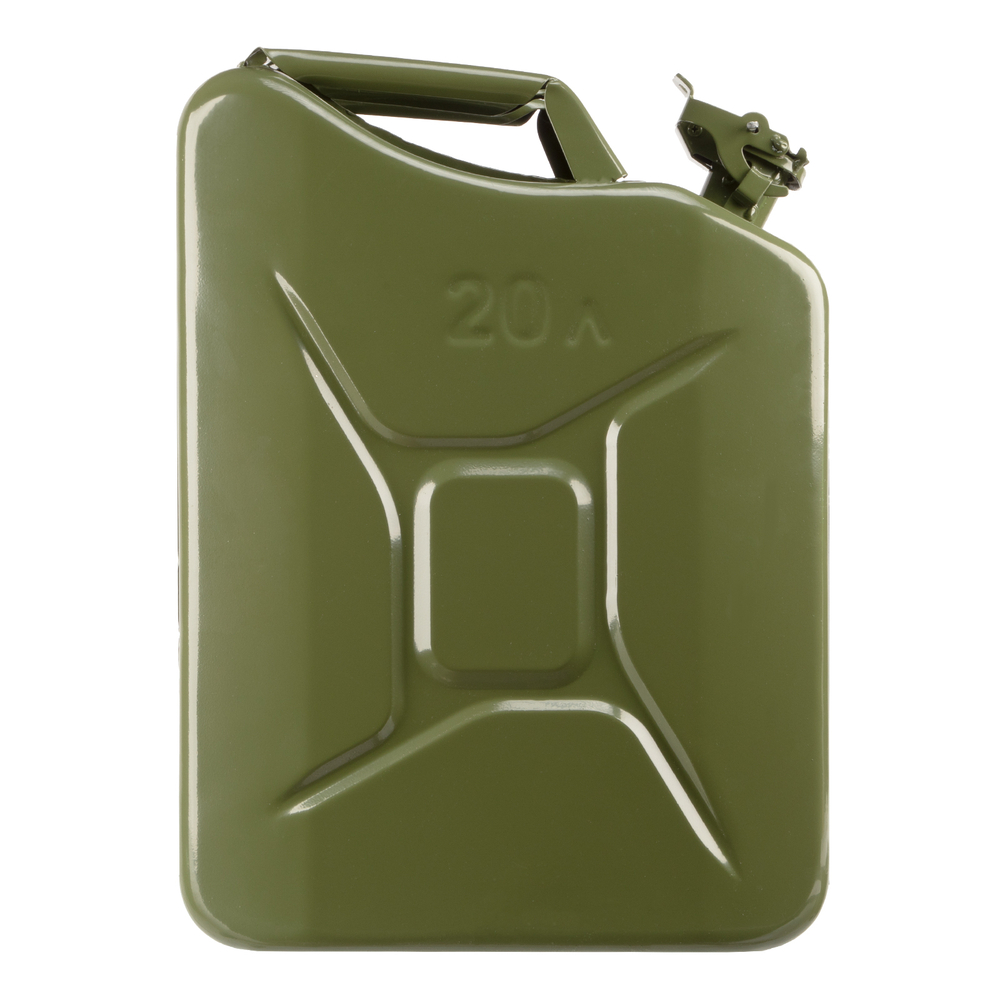 Канистра для топлива, металлическая, толщина стенок 0,8мм, 20 литров