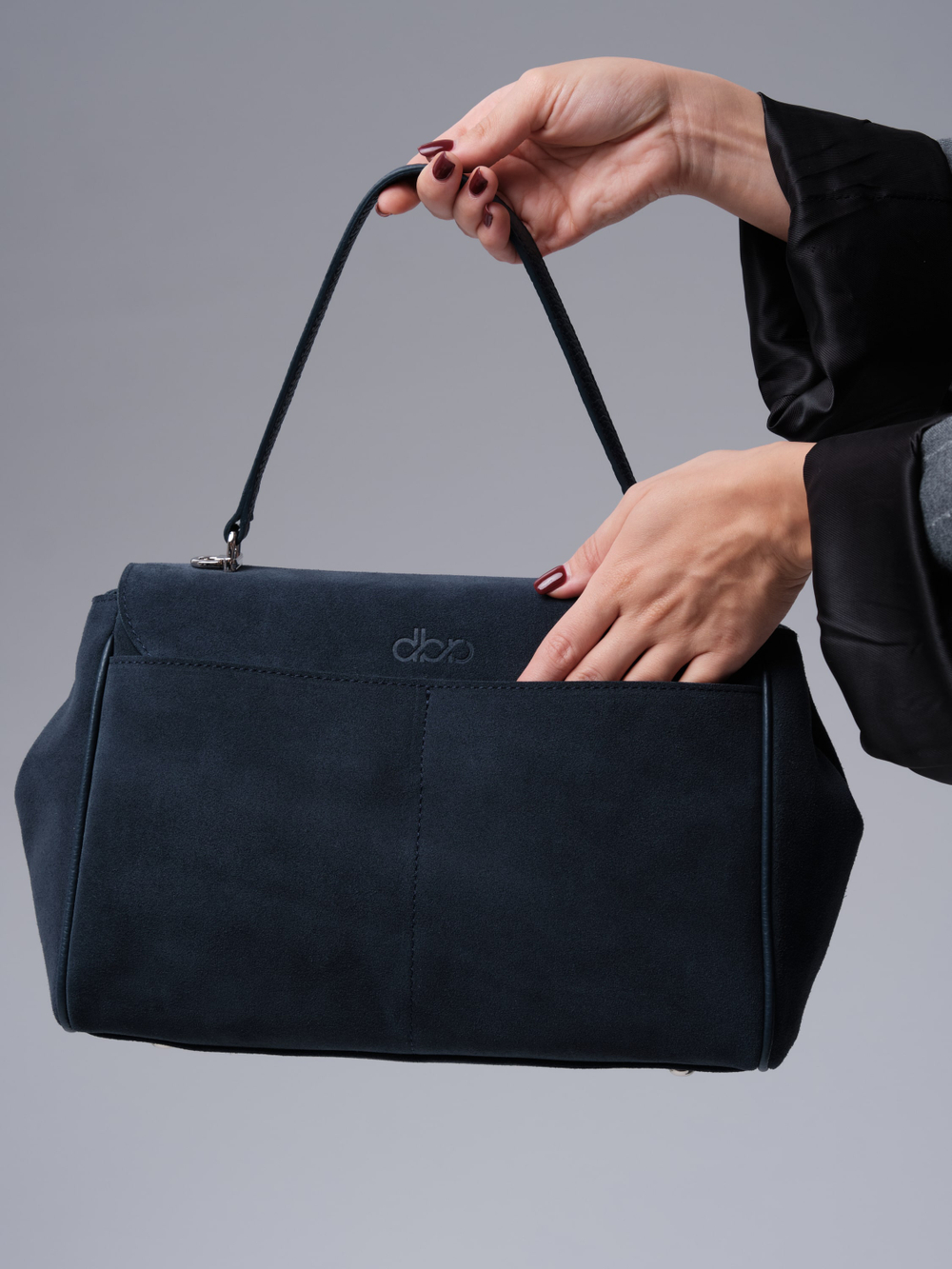 Замшевая сумка Nadi DBR 31356 синий