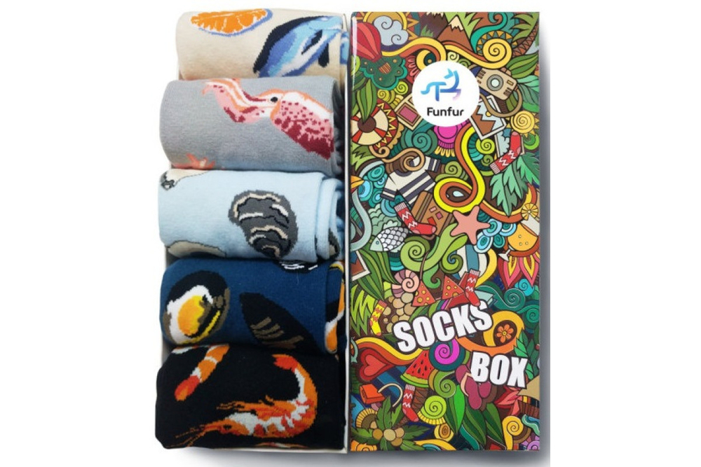 Носки мужские Funfur Суши в наборе 5 пар
