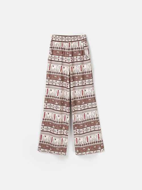 Брюки палаццо 