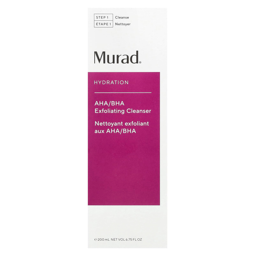 Murad, Hydration, отшелушивающее очищающее средство с AHA / BHA, 200 мл (6,75 жидк. унц.)