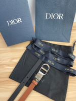 Двухсторонний ремень Montaigne Avenue из мягкой телячьей кожи