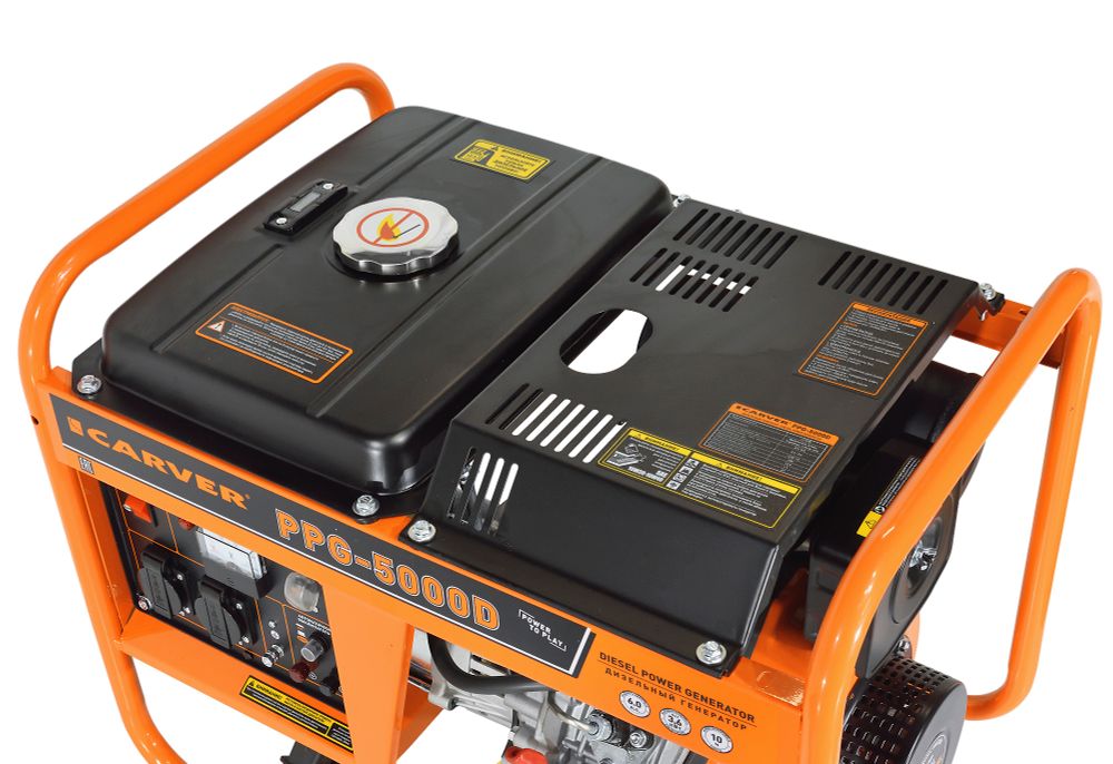 Генератор CARVER PPG - 5000D дизель
