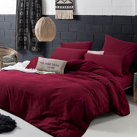 КПБ Однотонный Сатин CS022, 1.5 спальный, наволочки 70-70 2 шт