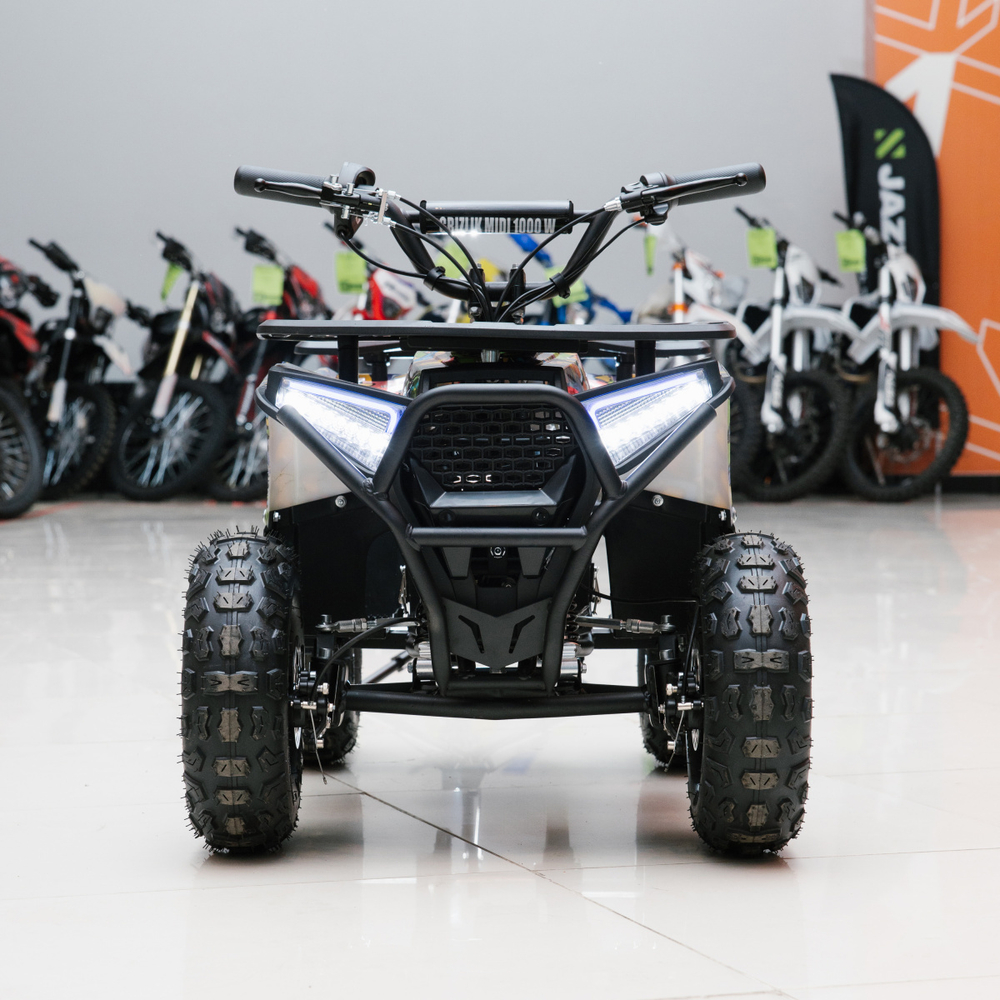Детский электроквадроцикл MOTAX GRIZLIK MINI E1000 BW