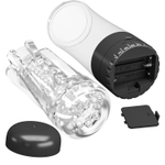 Мастурбатор Baile Pretty Love Tamara, вибрация, 19 см, прозрачный