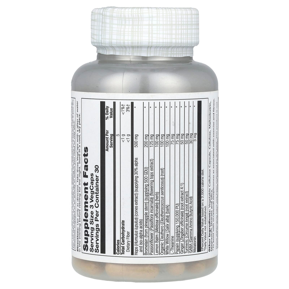 Solaray, IbuActin PM, повышенной силы действия, 90 растительных капсул