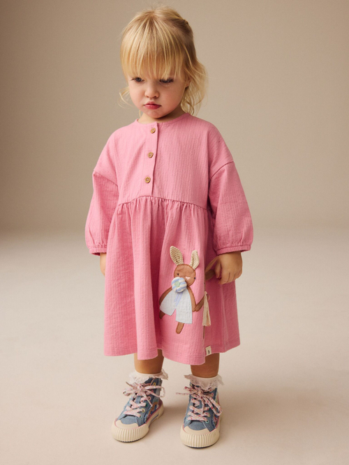 Платье для девочки Next E54-807, Розовый