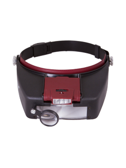 Лупа налобная Levenhuk Zeno Vizor H2