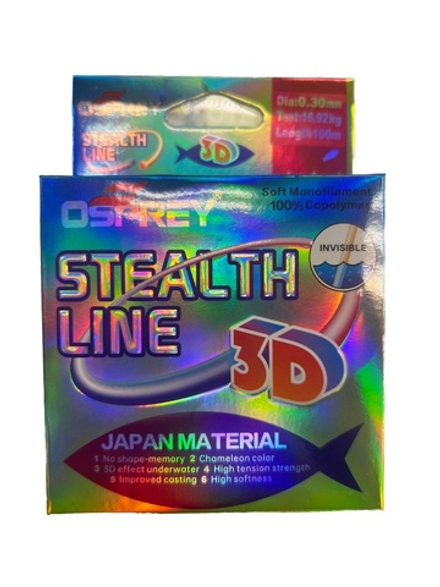 Леска Osprey Stealth Line 3D 100м. 0.20