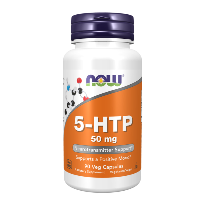 5-Гидрокситриптофан 50 мг, 5-HTP 50 mg, Now Foods, 90 капсул