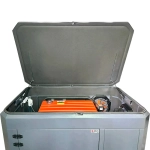 Тихий зимний кожух для генератора Geon 1600 RAL 7024 УТ-11181722