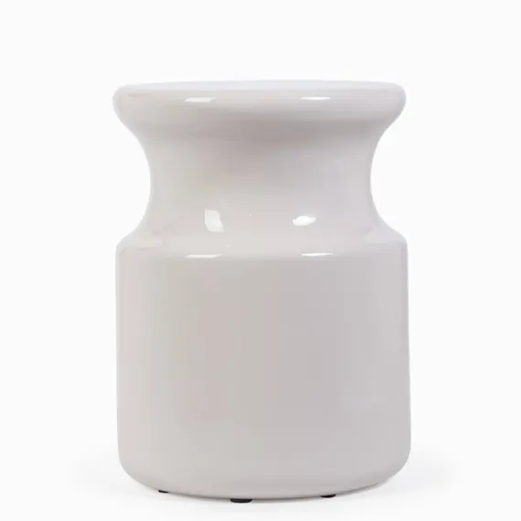 Кофейный стол Perry Ø33х45 см, бежевый глянец