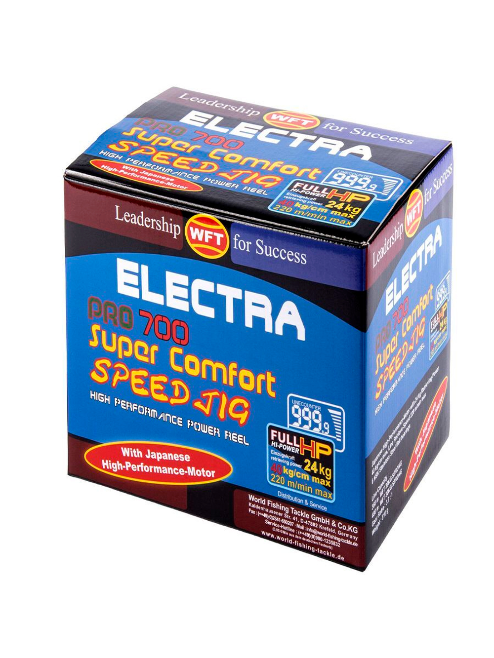 Катушка мультипликаторная WFT Electra PRO SPEEDJIG SUPER COMFORT 700PR HP