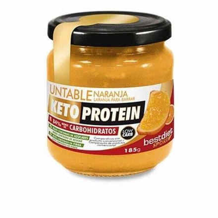 Протеиновые батончики и перекусы Варенье Keto Protein Untable белок Оранжевый 185 g