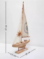 Декор для дома фигурка корабль