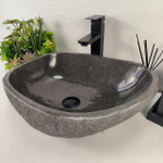 Раковина из речного камня RS-64911 47*38*15 0856
