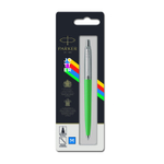 Подарочный набор: Шариковая ручка Parker Jotter ORIGINALS GREEN CT В ЭКО УПАКОВКЕ и Ежедневник недатированный черный