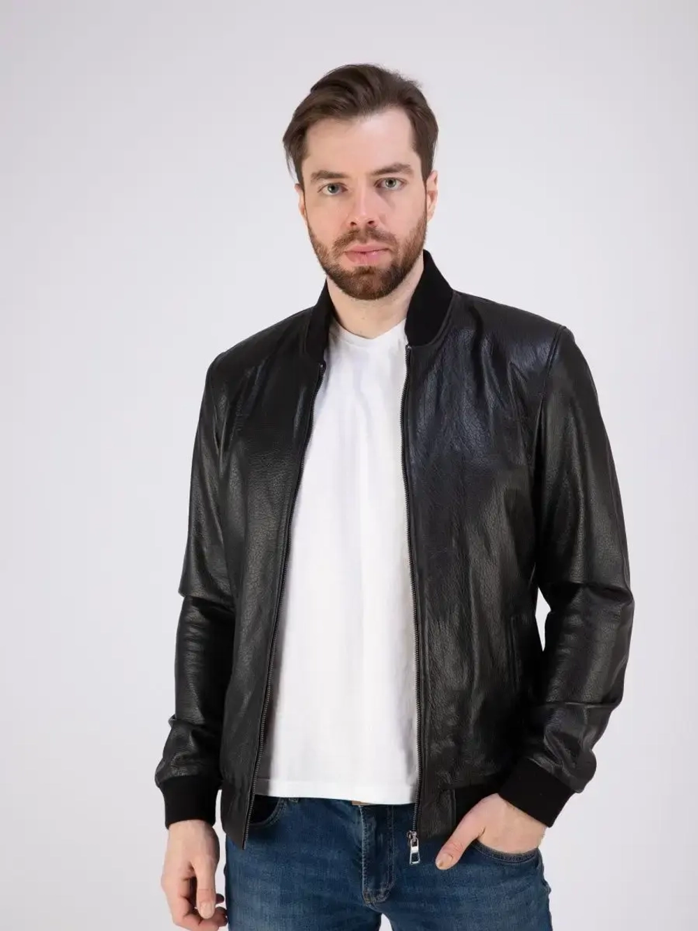 Куртка кожаная из натуральной кожи Турция