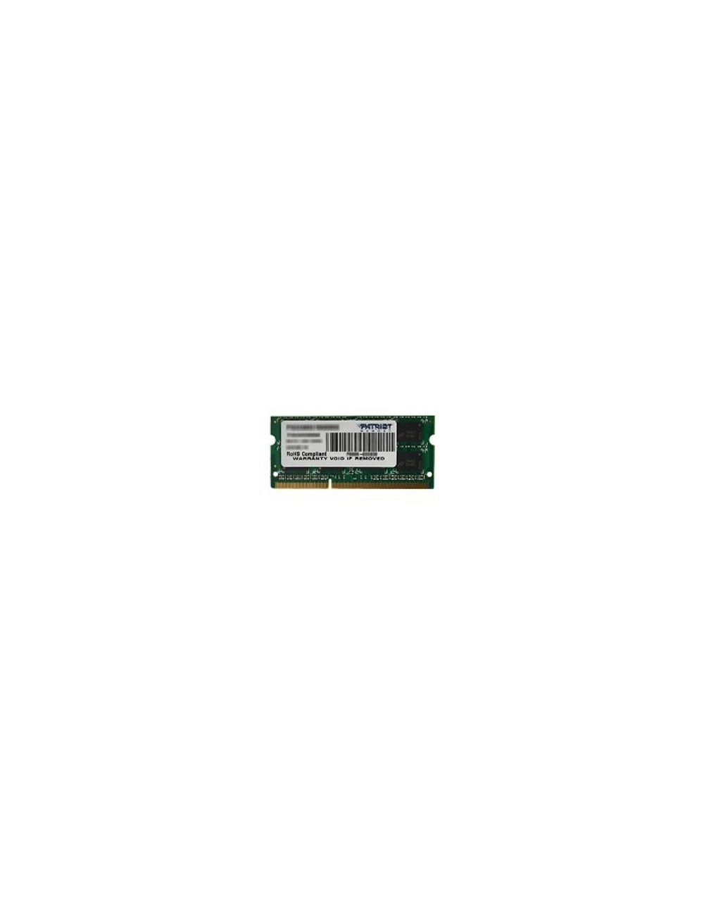 Оперативная память Patriot DDR3 SODIMM 8GB PSD38G16002S (PC3-12800, 1600MHz, 1.5V)